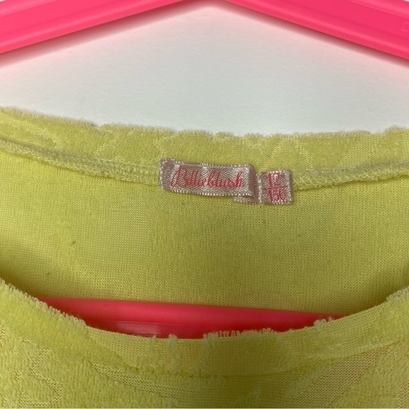 Billiblush Yellow Terrycloth swim cover up Girls size 12 - Picture 3 of 5
